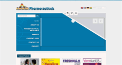 Desktop Screenshot of amwinpharma.com